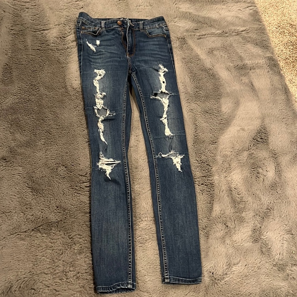 Hollister High Rise Skinny Jeans